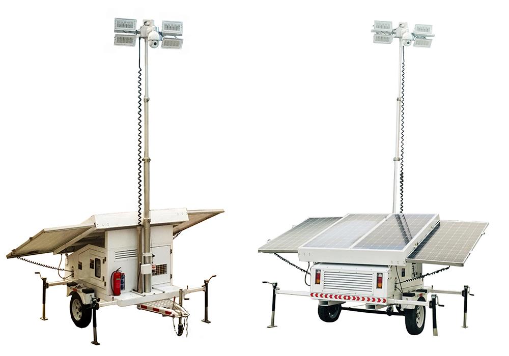 American Standard solar light tower rental