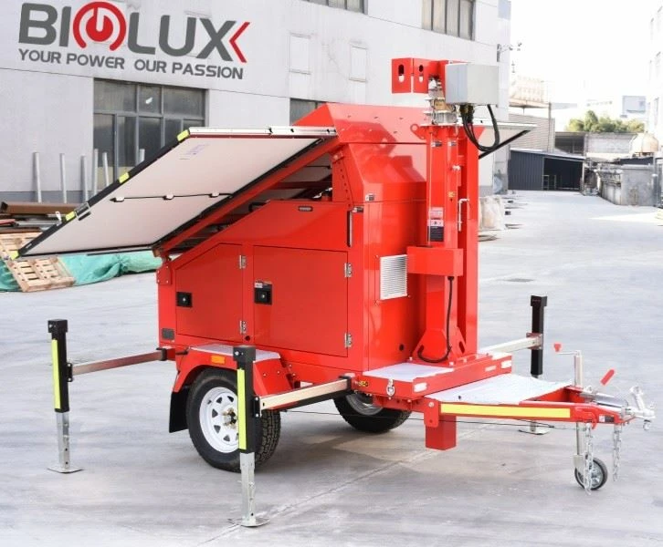 BIGLUX Solar System Solar Panels With Solar Security Camera