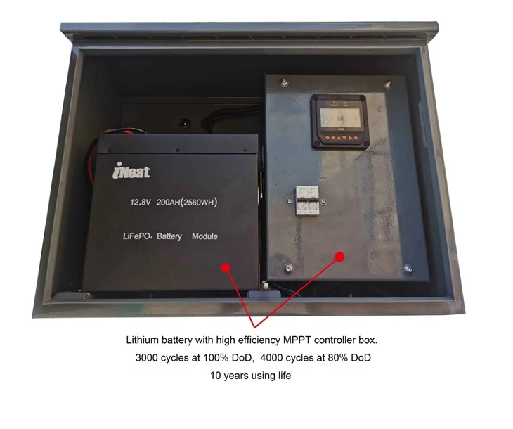 Portable Easy Installation Solar Streetlight Tower