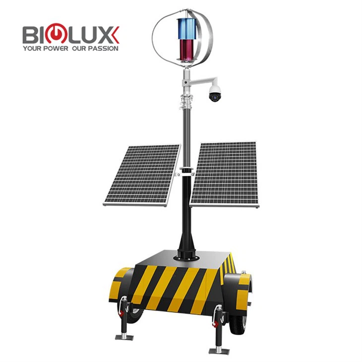 عارضی کام کے لیے سولر سی سی ٹی وی ٹریلر