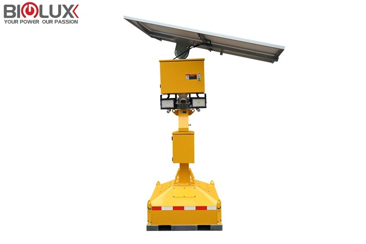 ہائی گارڈ موبائل سولر لائٹ اور سی سی ٹی وی ٹاور