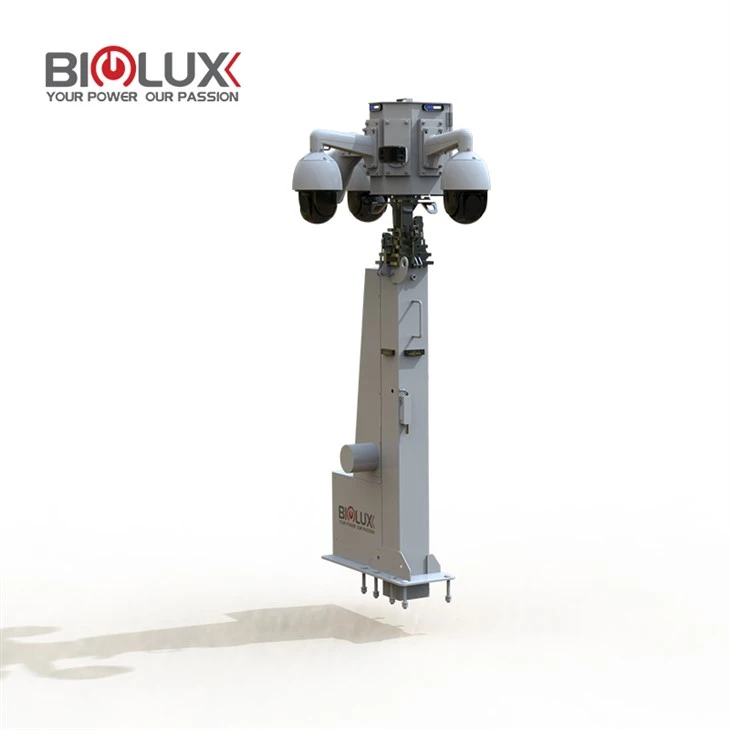 9 Meter Electric Lifting Telescopic Mast For Solar Trailers best