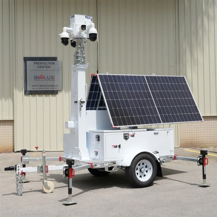 Mobile Portable Solar Surveillance Trailer suppliers